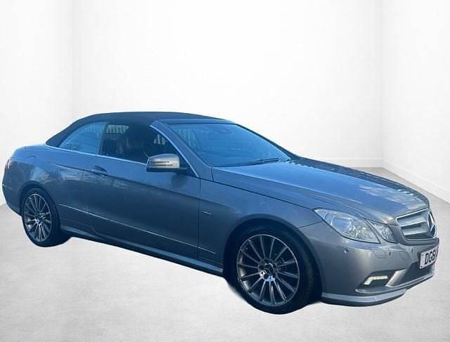 Used Mercedes E250 2011 Silver Cabriolet