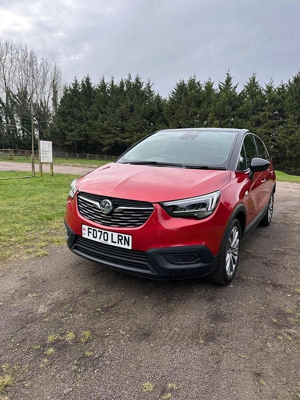 Used Vauxhall Crossland X S 83 HP (61 kW) 2020 Red SUV