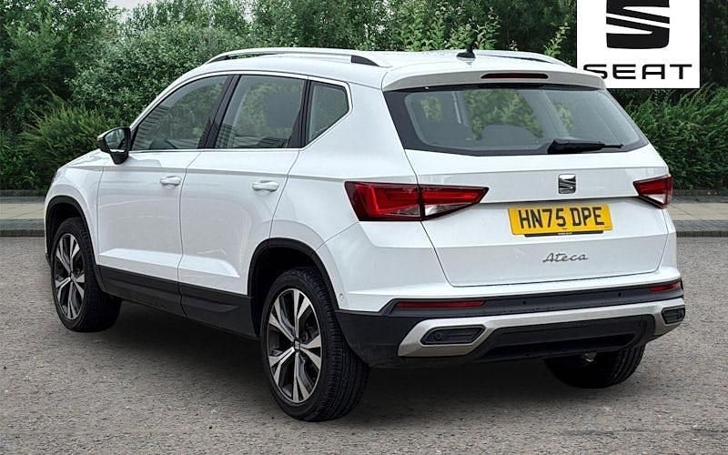 Begagnad Seat Ateca SE Technology 150 HK (110 kW) 2025 Vit SUV