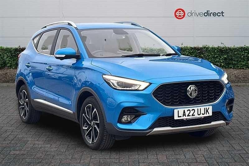 Blue Used 2022 MG ZS Exclusive Hatchback | £12,280 (Fair price) - Image 1/4