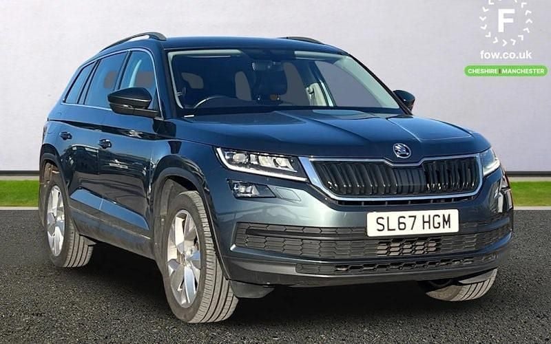 Used Skoda Kodiaq SE L 150 HP (110 kW) 2017 Grey SUV