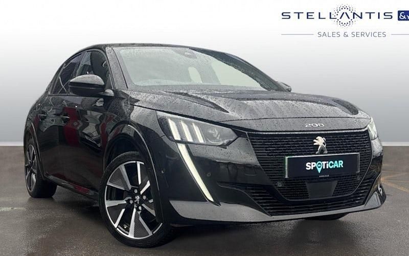 Used Peugeot e-208 GTi 100 kW (136 HP) 2022 Black Hatchback