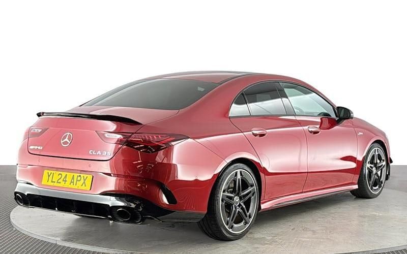 Used Mercedes CLA35 AMG Premium Plus 306 HP (225 kW) 2024 Red Sedan