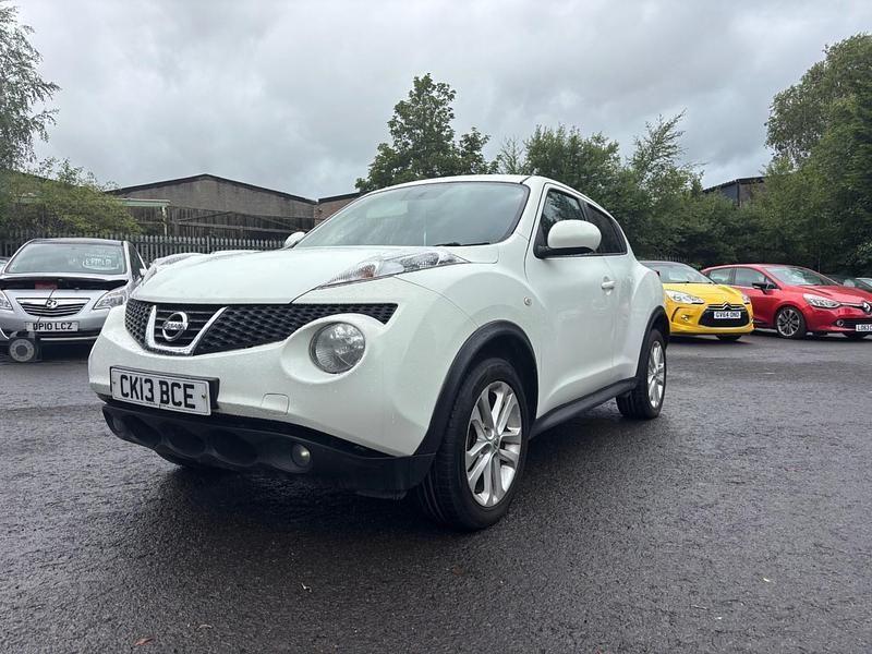 White Used 2013 Nissan Juke Acenta SUV | £2,495 (Expensive) - Image 1/4