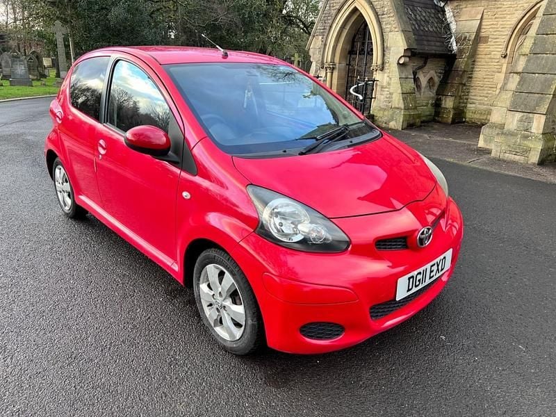 Used Toyota Aygo 2011 Red Hatchback