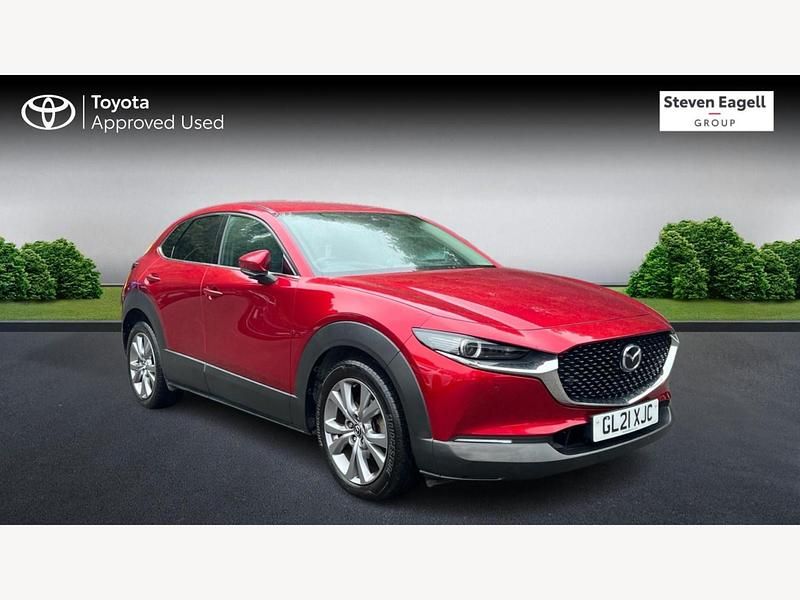 Red Used 2021 Mazda CX-30 Inclusive SUV | £14,995 (Fair price) - Image 1/3