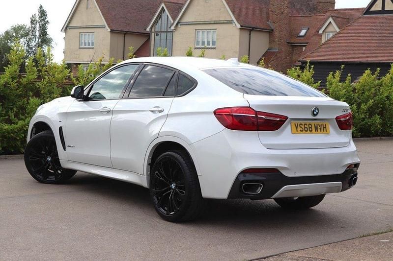 Used BMW X6 M Sport 258 HP (189 kW) 2018 White SUV
