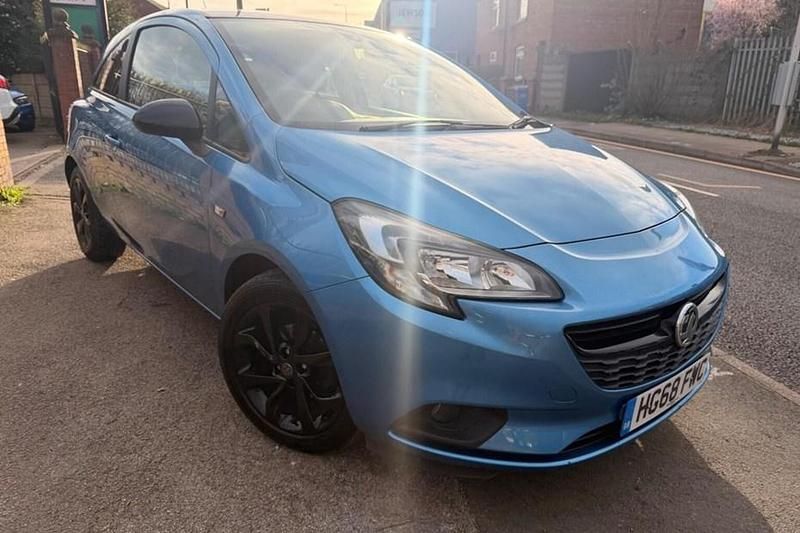 Used Vauxhall Corsa 75 HP (55 kW) 2019 Blue Hatchback