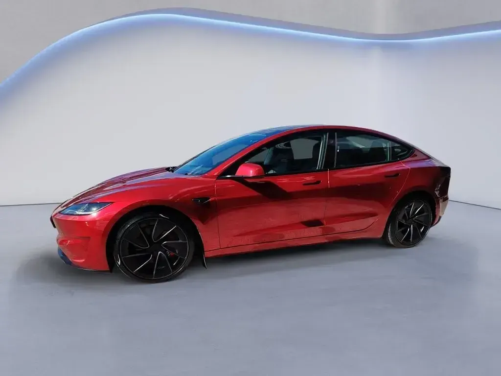 Used Tesla Model 3 Performance 338 kW (460 HP) 2025 Red Sedan