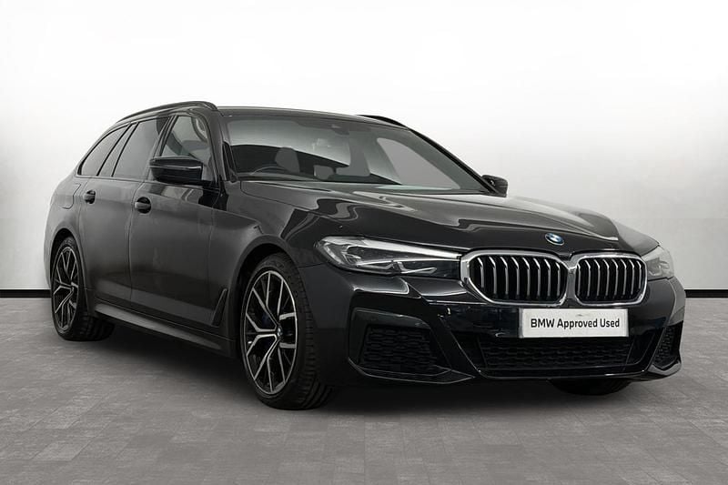 Used BMW 530 M Sport 282 HP (207 kW) 2022 Black Estate