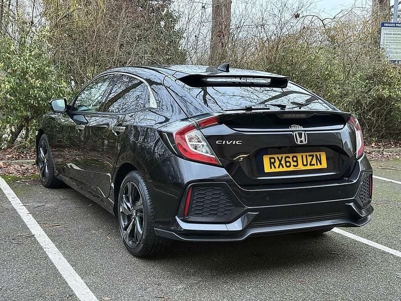 Used Honda Civic Prestige 182 HP (133 kW) 2019 Black Hatchback