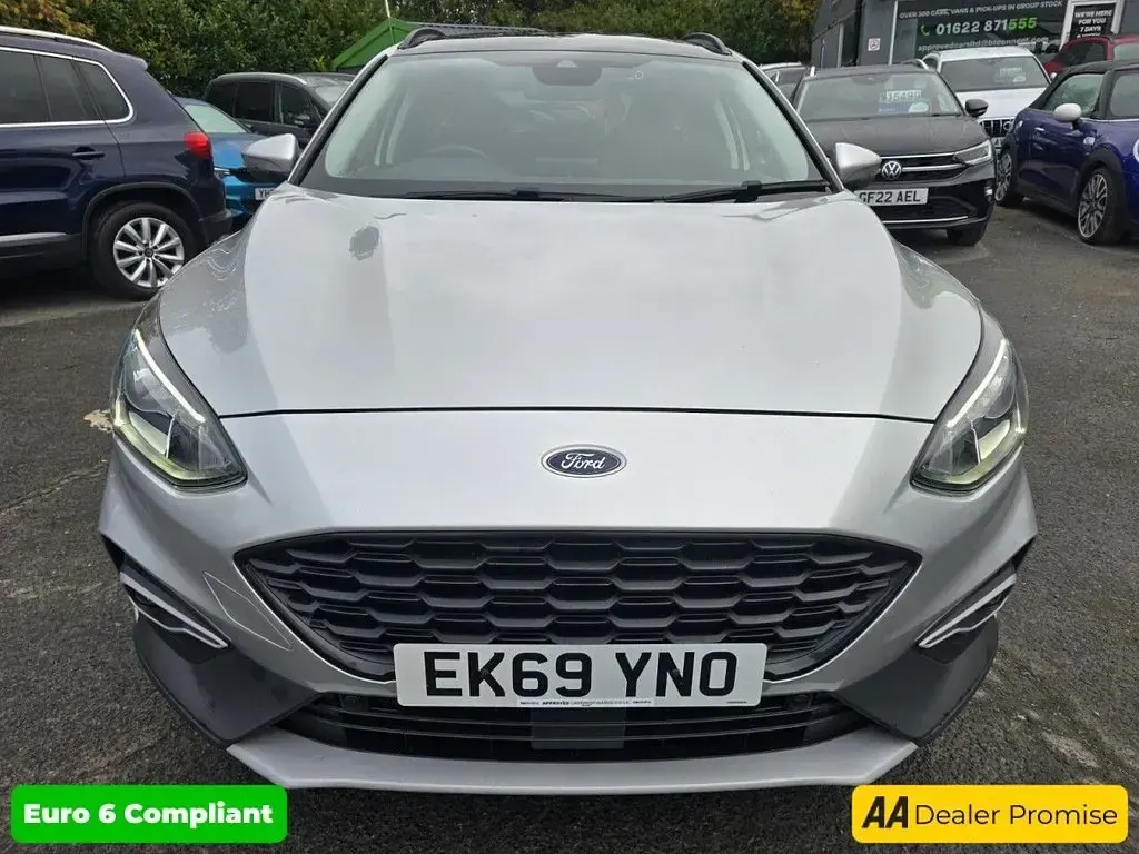 Used Ford Focus Active X 125 HP (91 kW) 2019 Silver Estate