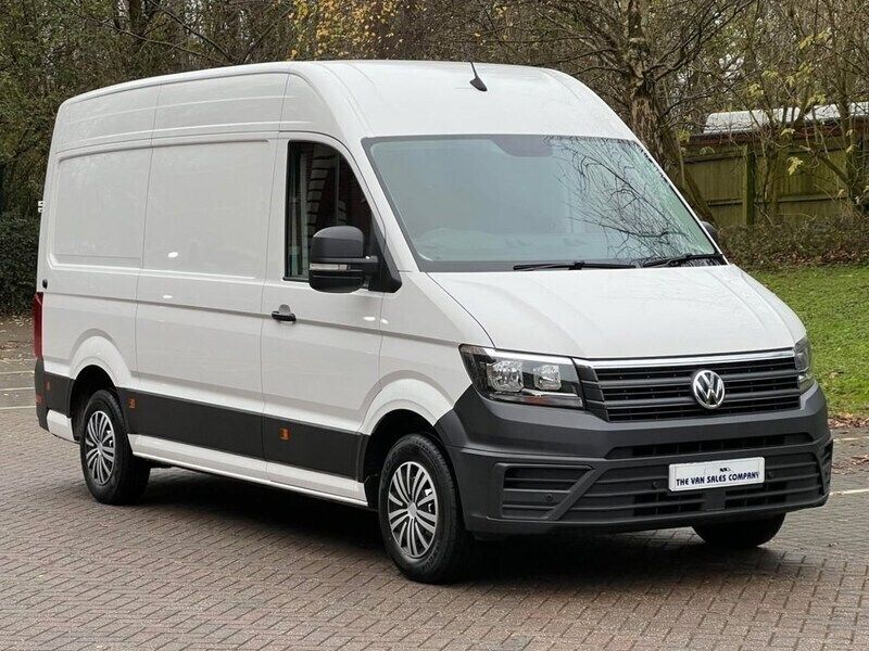 White Used 2022 VW Crafter Trendline Van | £23,944 (Fair price) - Image 1/4