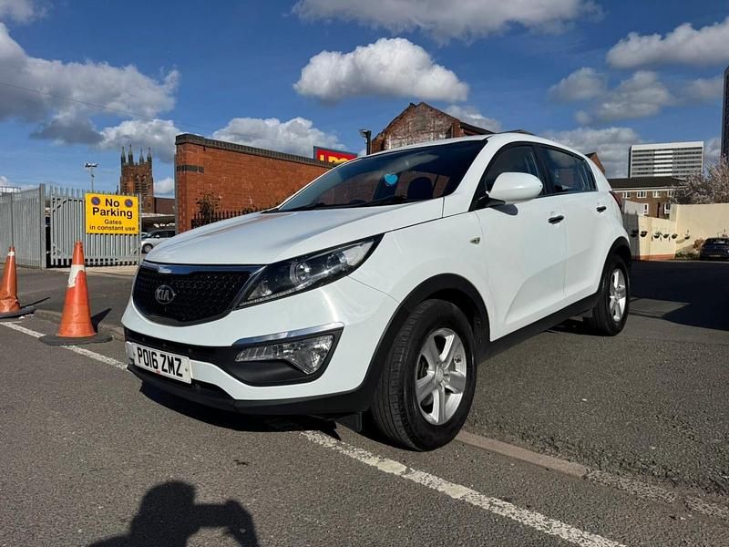 Used Kia Sportage 114 HP (83 kW) 2016 White SUV
