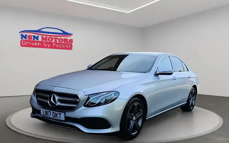 Used Mercedes E220 SE 194 HP (142 kW) 2017 Silver Sedan