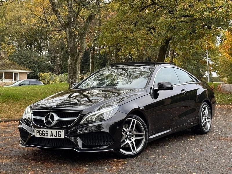Black Used 2015 Mercedes E350 AMG line Coupe | £14,895 (Fair price) - Image 1/4