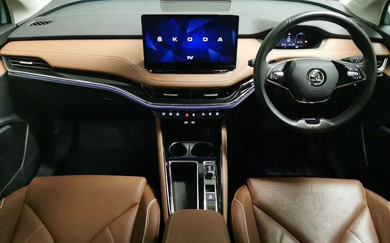 Used Skoda Enyaq iV ecoSuite 150 kW (204 HP) 2021 Silver SUV