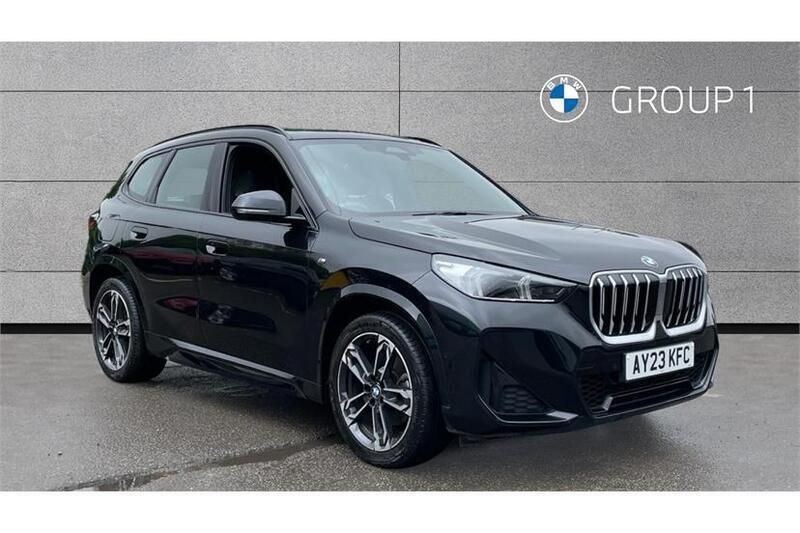 Black sapphire metallic paint Used 2023 BMW X1 M Sport SUV | £33,195 (Good price) - Image 1/4