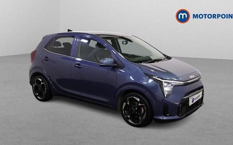 Used Kia Picanto 63 HP (46 kW) 2024 Blue Hatchback