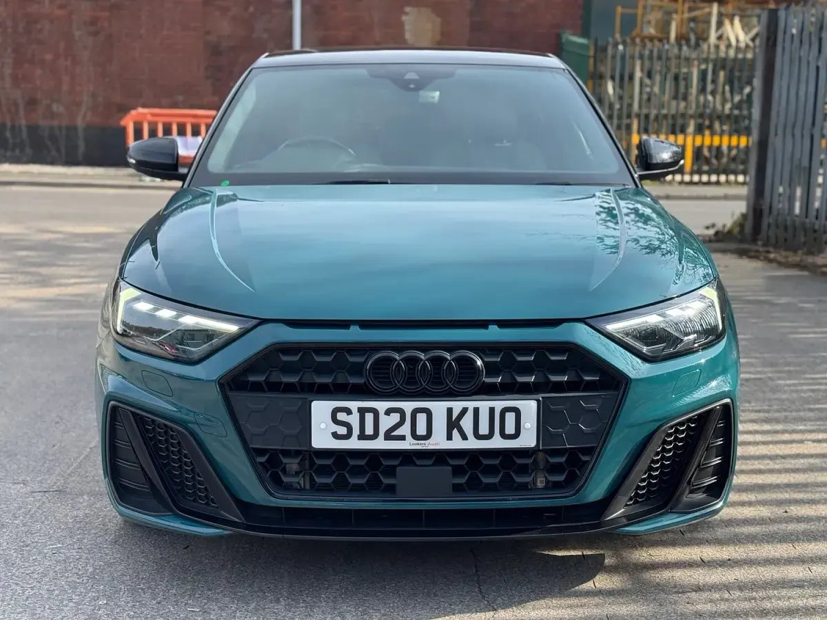 Used Audi A1 Sportback S-Line 150 HP (110 kW) 2020 Green Hatchback
