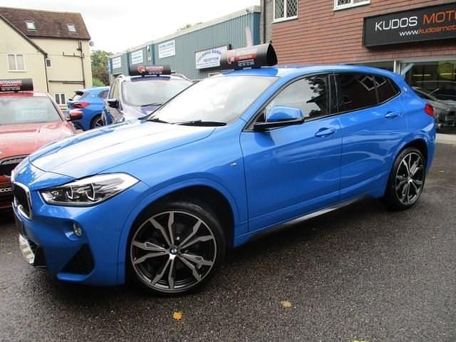 Used BMW X2 M Sport 190 HP (139 kW) 2018 Blue SUV