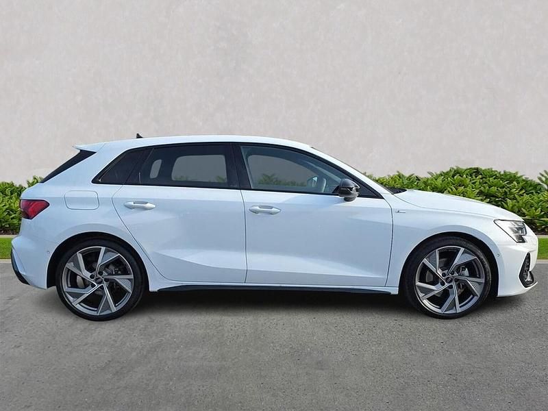 Used Audi A3 Black Edition 150 HP (110 kW) 2025 White Hatchback