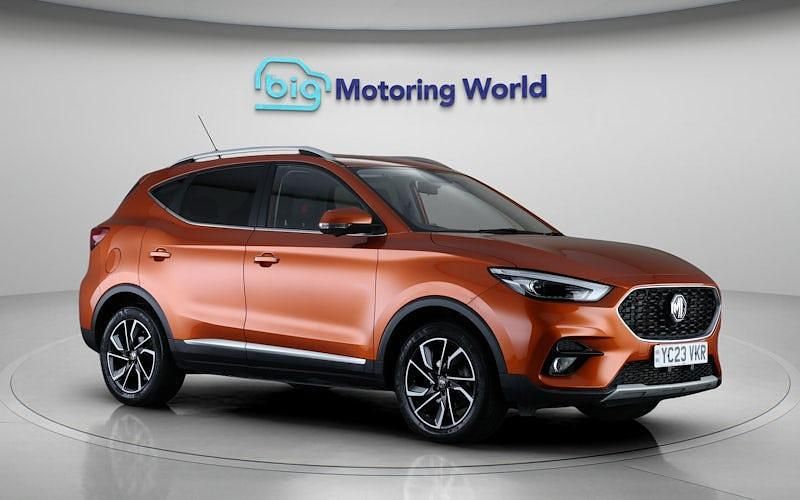 Usado MG ZS Exclusive 111 HP (81 kW) 2023 Laranja SUV