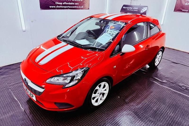 Used Vauxhall Corsa 75 HP (55 kW) 2016 Red Hatchback