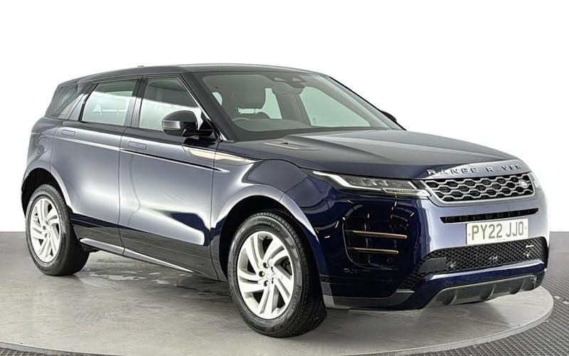 Used Land Rover Range Rover evoque R-Dynamic 207 HP (152 kW) 2022 Blue Hatchback
