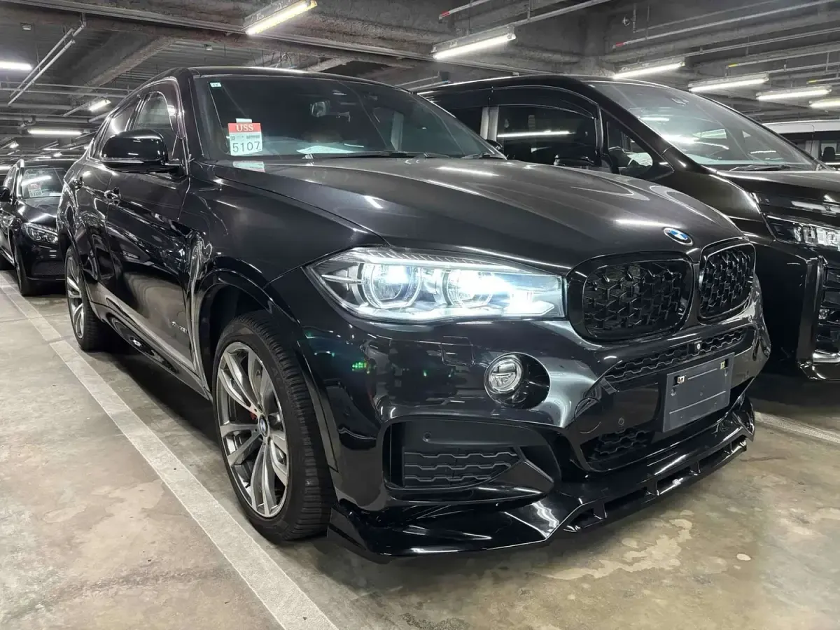 Used BMW X6 450 HP (330 kW) 2015 Black SUV