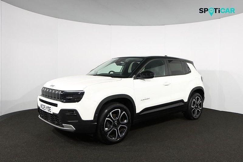 Used Jeep Avenger Summit 101 HP (74 kW) 2025 White/black SUV