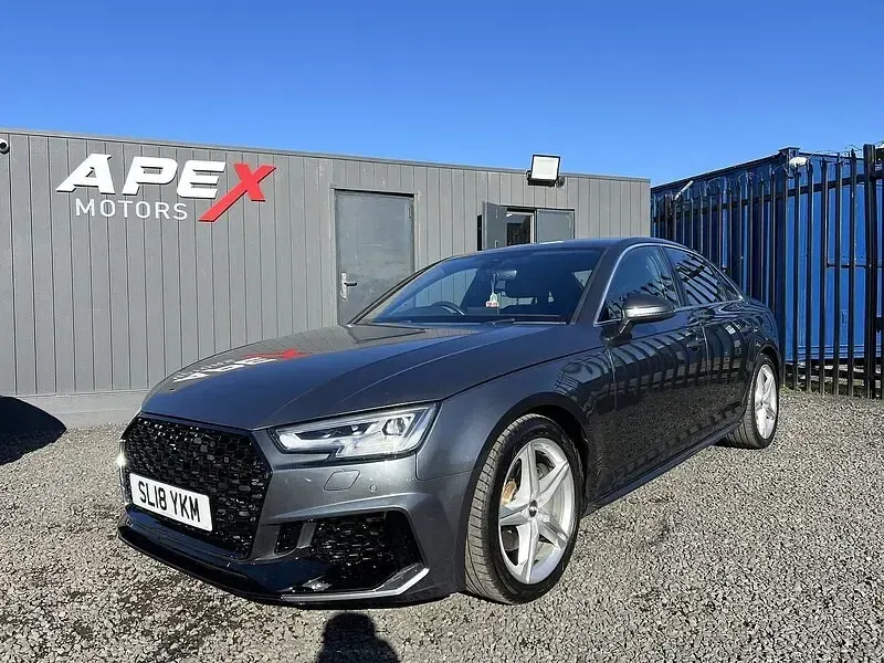 Used Audi A4 S-Line 150 HP (110 kW) 2018 Grey Sedan