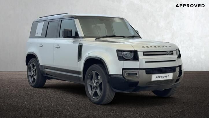 Silver Used 2023 Land Rover Defender SE Dynamic SUV | £53,990 (Good price) - Image 1/4