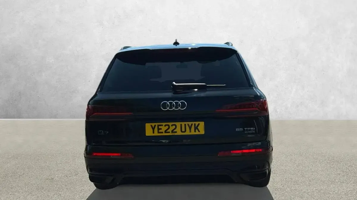 Used Audi Q7 Black Edition 340 HP (250 kW) 2022 Black SUV