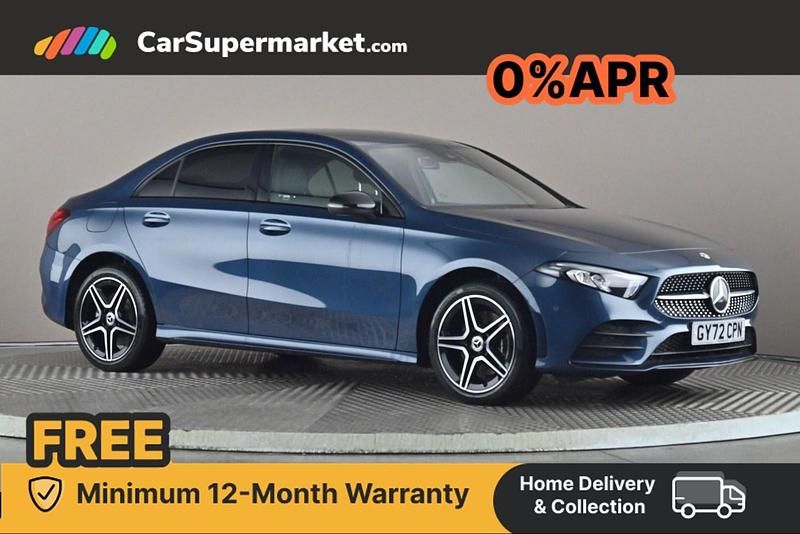 Blue Used 2022 Mercedes A250 Executive Sedan | £25,797 (Expensive) - Image 1/4