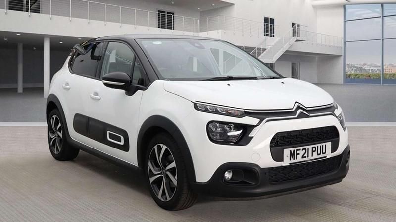 White Used 2021 Citroën C3 PureTech Hatchback | £8,250 (Super price) - Image 1/4