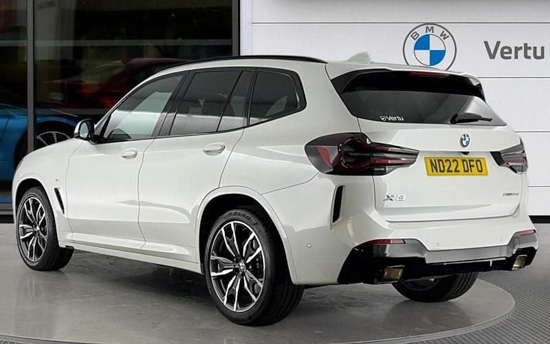 Used BMW X3 M Sport 190 HP (139 kW) 2021 White SUV