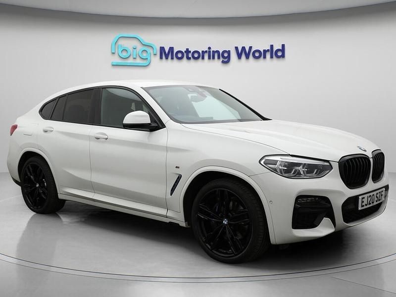 White Used 2020 BMW X4 M Sport SUV | £33,780 (Fair price) - Image 1/4