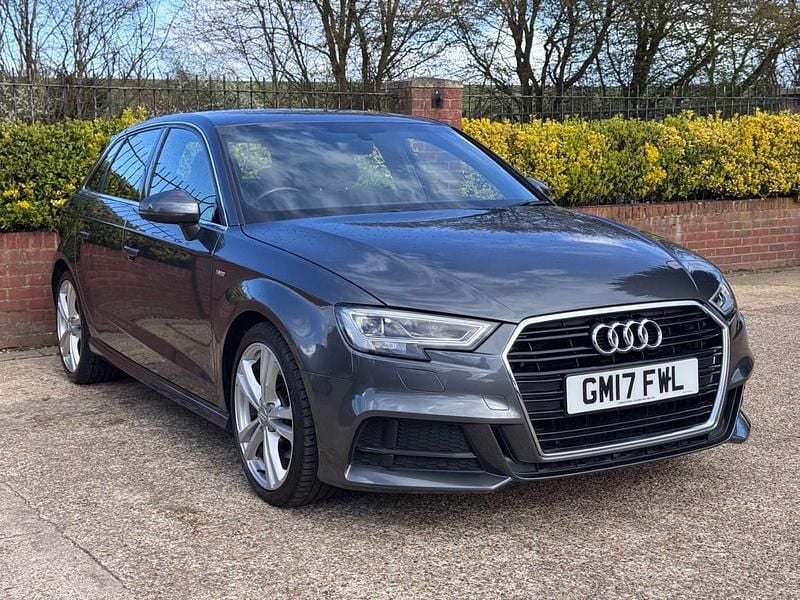 Used Audi A3 Sportback S-Line 190 HP (139 kW) 2017 Grey Hatchback