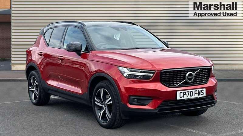 Red Used 2021 Volvo XC40 R-Design SUV | £21,098 (Good price) - Image 1/4