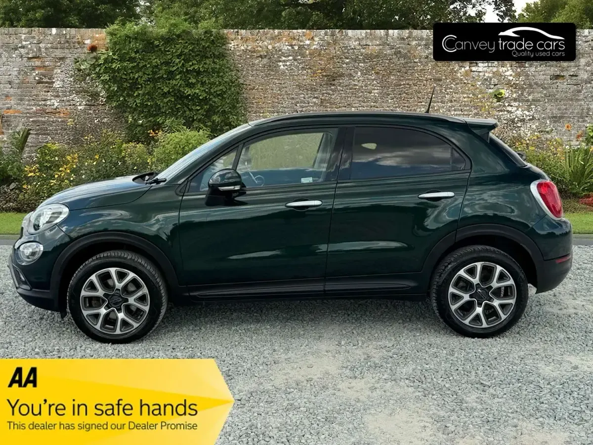 Used Fiat 500X Cross 150 HP (110 kW) 2019 Green SUV