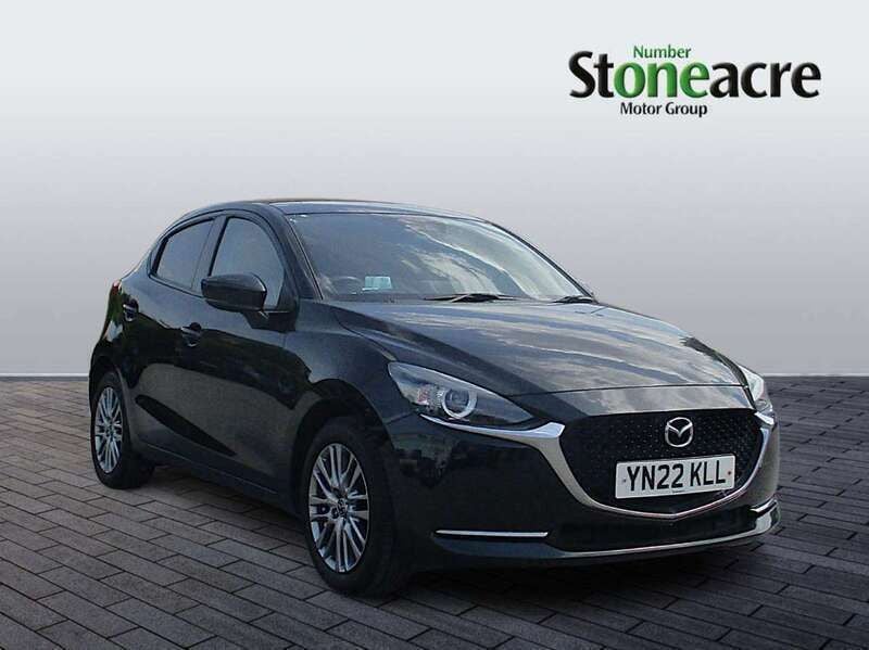 Black Used 2022 Mazda 2 Inclusive Hatchback | £11,395 (Fair price) - Image 1/4
