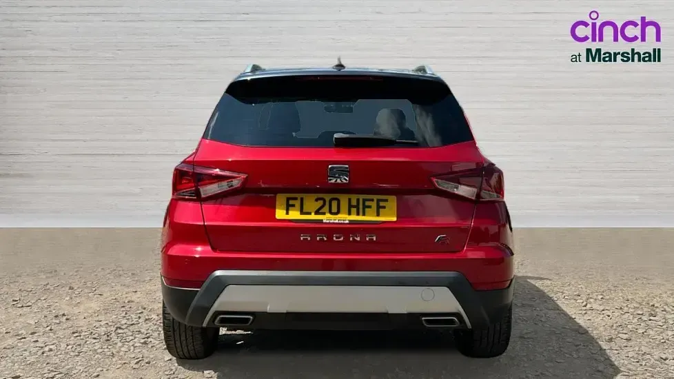 Used Seat Arona FR 115 HP (84 kW) 2020 Metallic  desire red with grey roof SUV