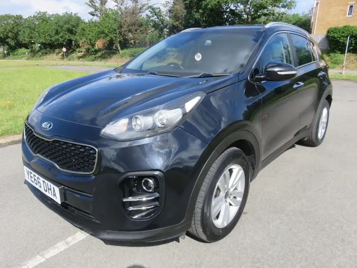 Used Kia Sportage 136 HP (100 kW) 2017 Black SUV