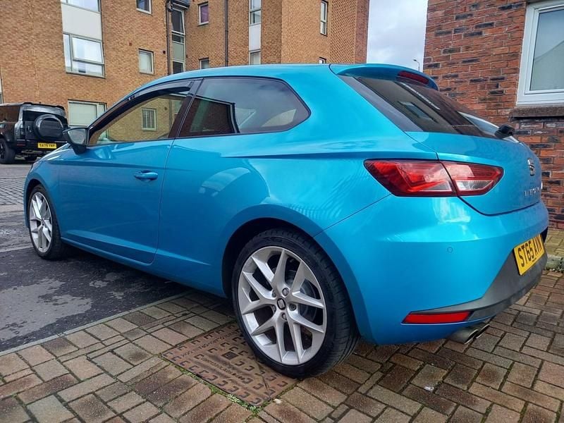 Used Seat Leon FR 2015 Blue Hatchback