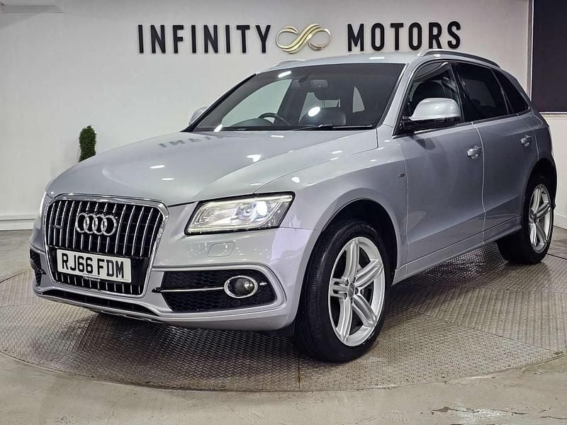 Used Audi Q5 S-line plus 190 HP (139 kW) 2016 Silver SUV