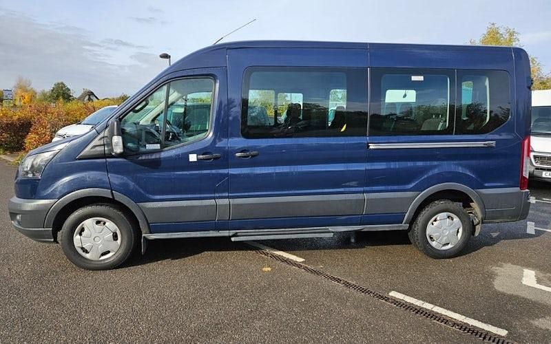 Used Ford Transit 125 HP (91 kW) 2017 Blue MPV
