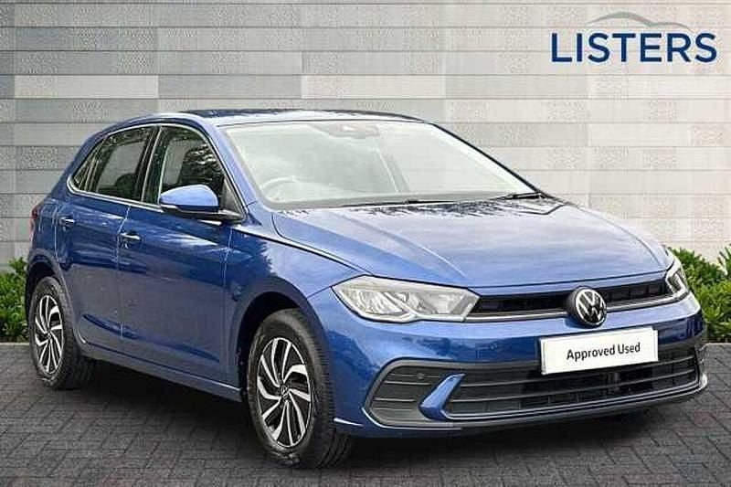 Blue Used 2022 VW Polo Life Hatchback | £15,995 (Fair price) - Image 1/4