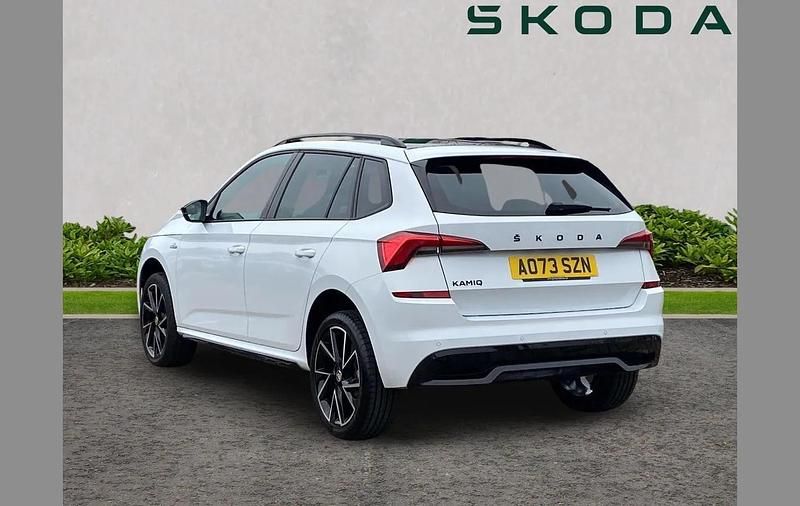 Used Skoda Kamiq Monte Carlo 115 HP (84 kW) 2023 White SUV