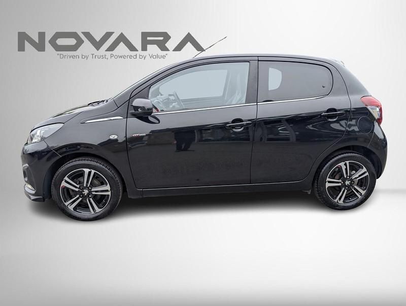 Used Peugeot 108 GT-line 82 HP (60 kW) 2016 Black Hatchback